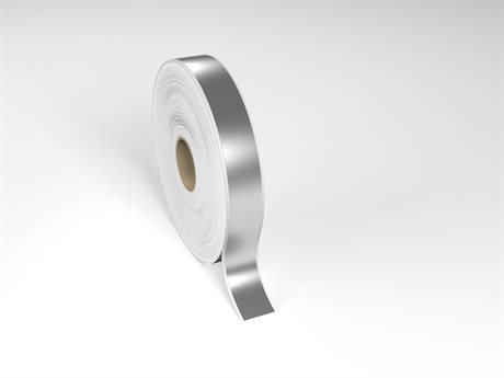 Kontinuerlig vinyletikett, 25 mm DARK SILVER 304-209-25-60