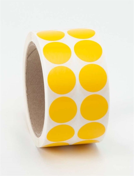 marking dots 75018 yellow vinyl 20 mm