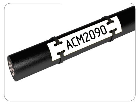 A4 vit ACM märken 90x20 mm