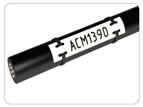 A4 vit ACM märken 90x13 mm