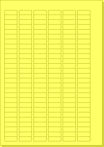 A4 polyester gul UL 20072