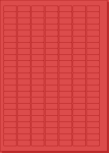 A4 papper röd 27095
