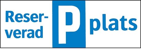 Parkeringsskylt, PR-10242