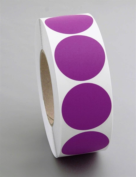 Punktcirklar 75207 lila vinyl 50 mm