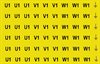 Kabel-pack 84x13 gul 42682