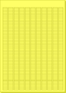A4 polyester gul UL 20162