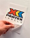 A5 polyester laserark gul 20622