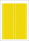 A4 gul ACM märken 90x13 mm